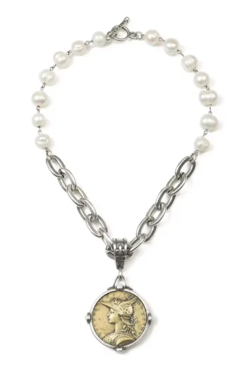 Vivienne Necklace - Pearl Lourdes