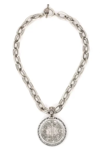 Amelie Necklace - Lourdes Silver