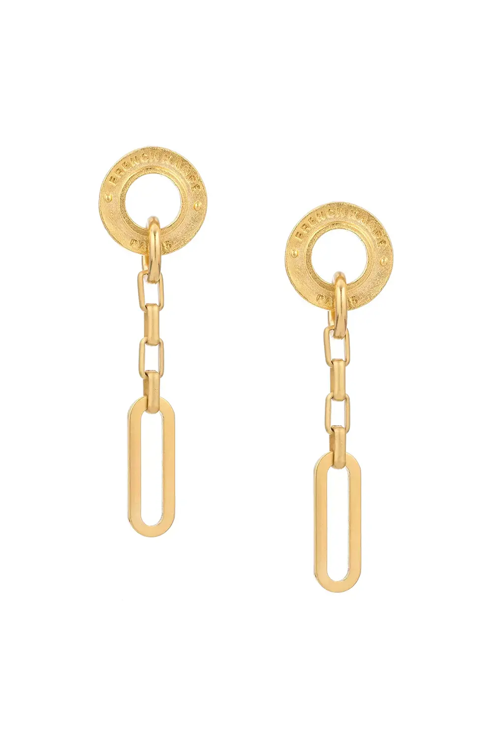 Annecy Earrings - Loire V Gold