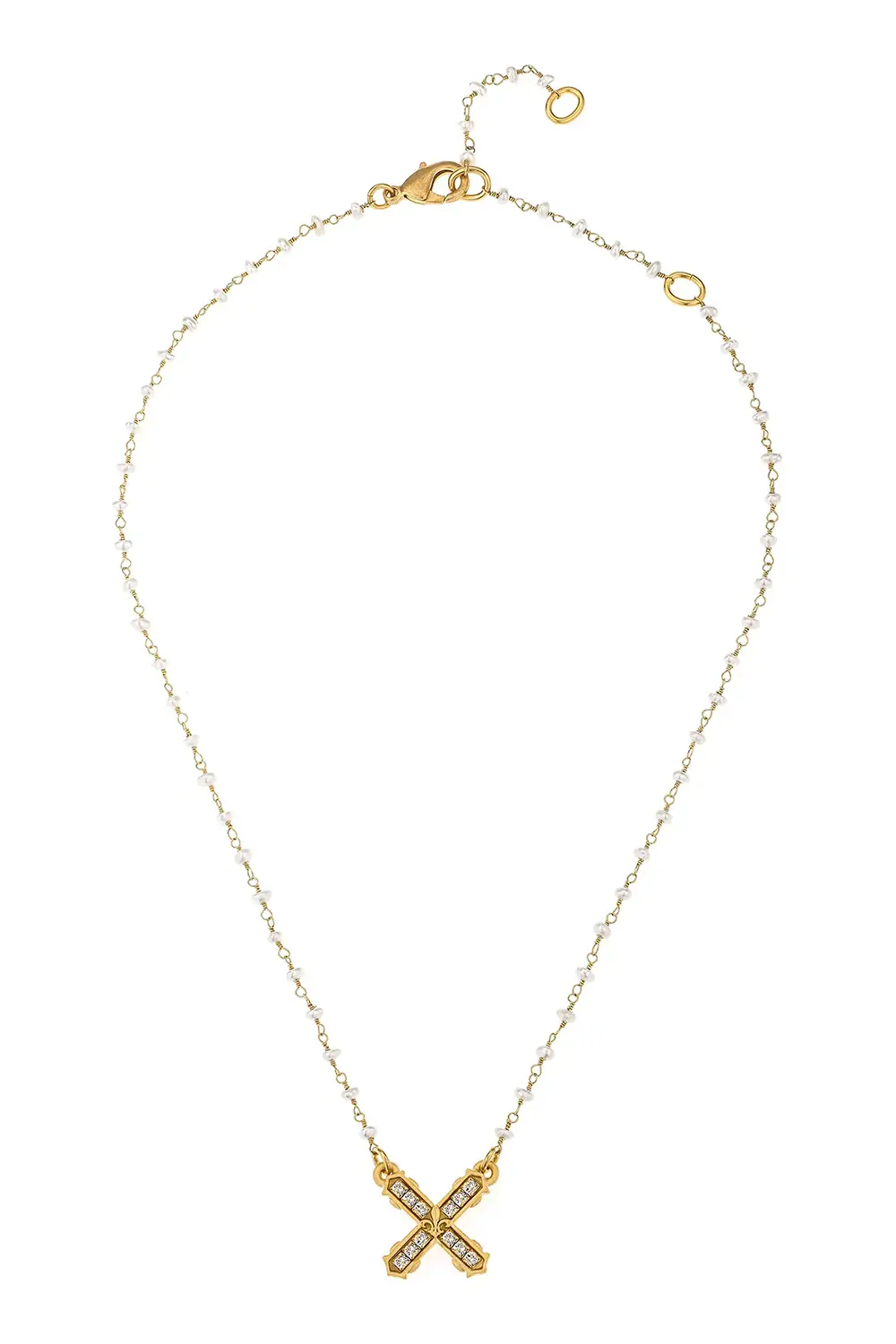 Joëlle Necklace - Pearl Gold