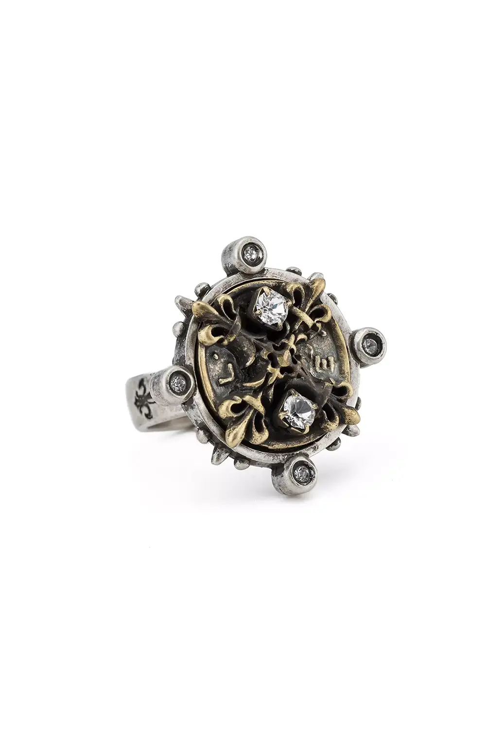 Spiked Ring - Silver B