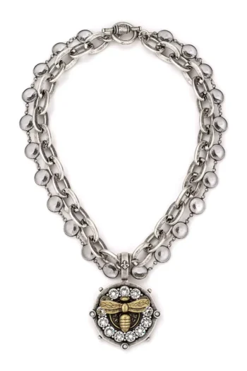 Lea Necklace - Lourdes Crystal