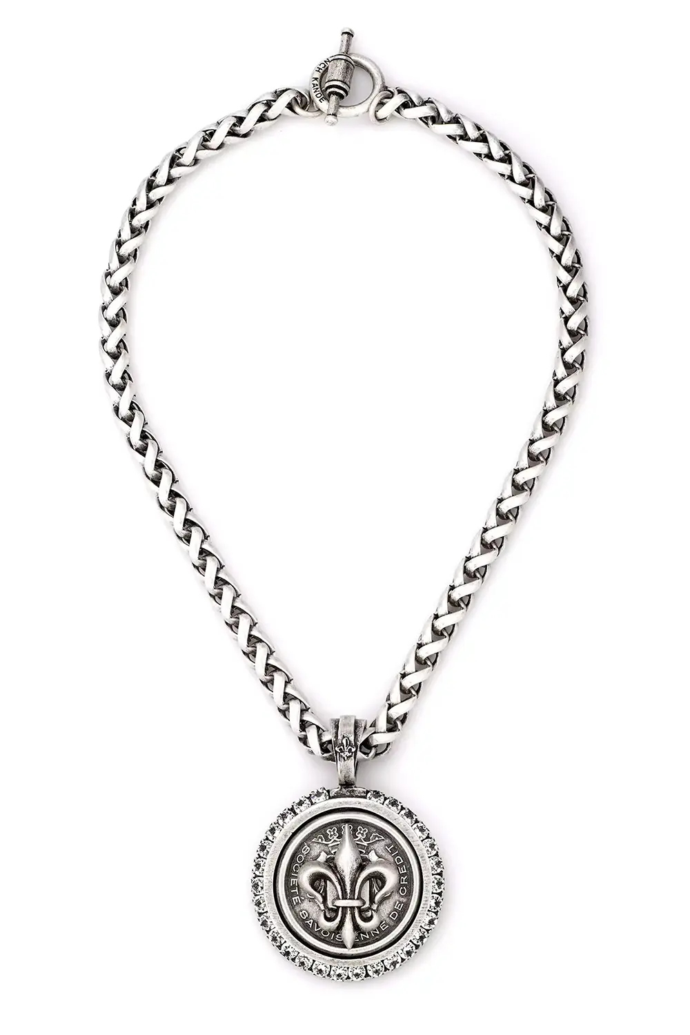 Amelie Necklace - Cheval Silver