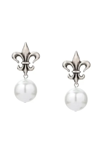 FK Fleur Earrings - Silver