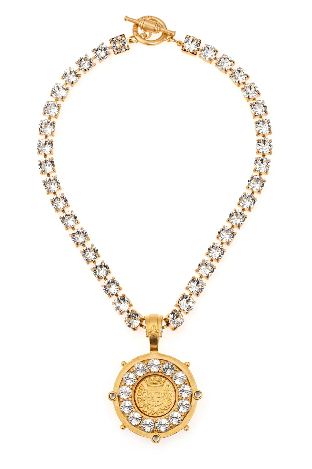 Colette Necklace - Austrian Crystal G