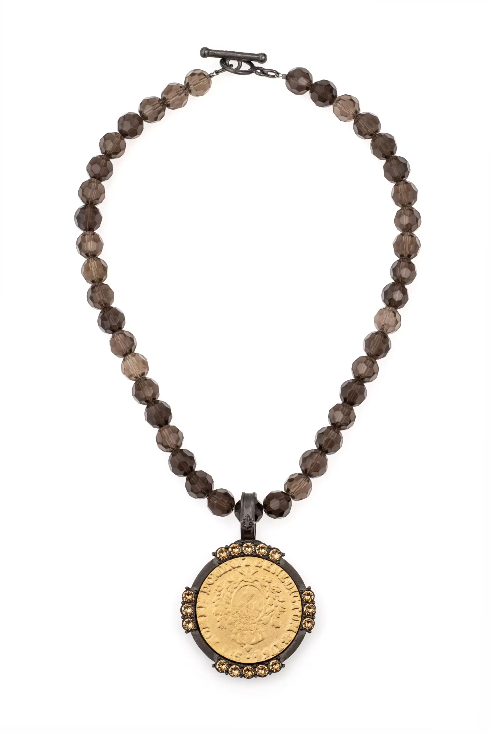 Isabelle Necklace - Smoky Quartz