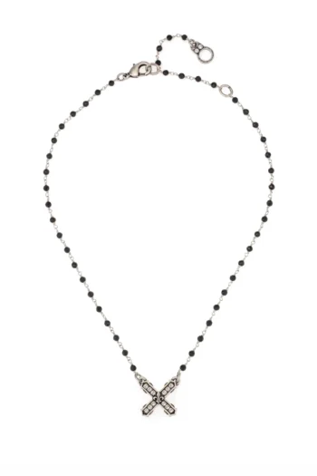 Joelle Necklace – Black Spinel