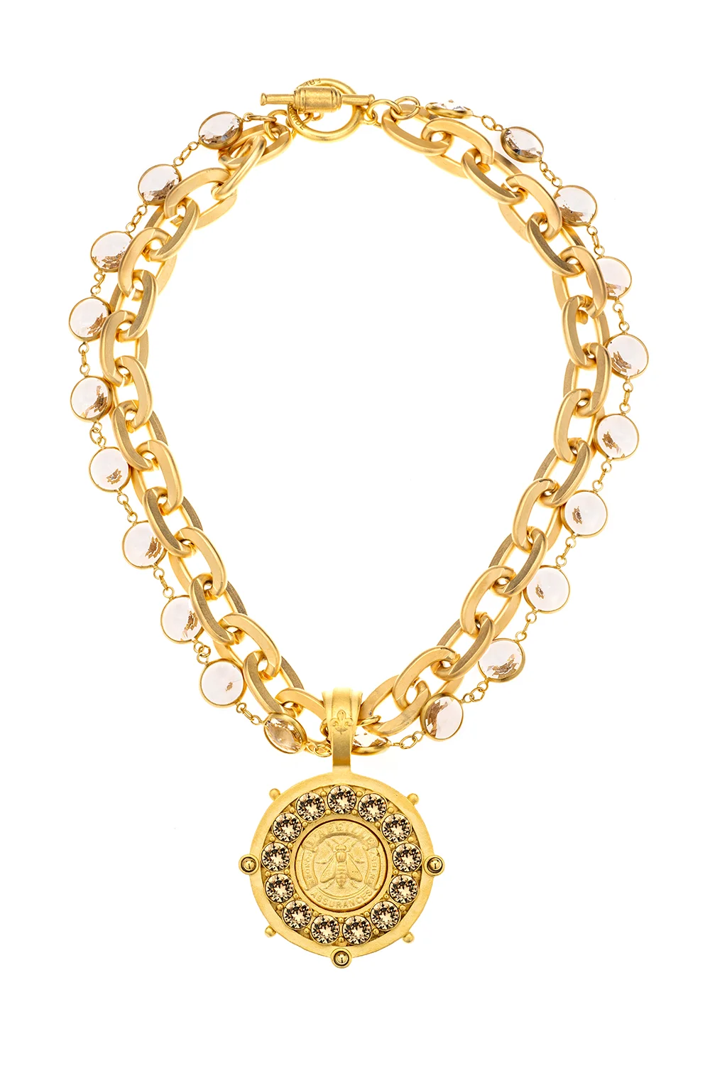 Lea Necklace - Lourdes Crystal G