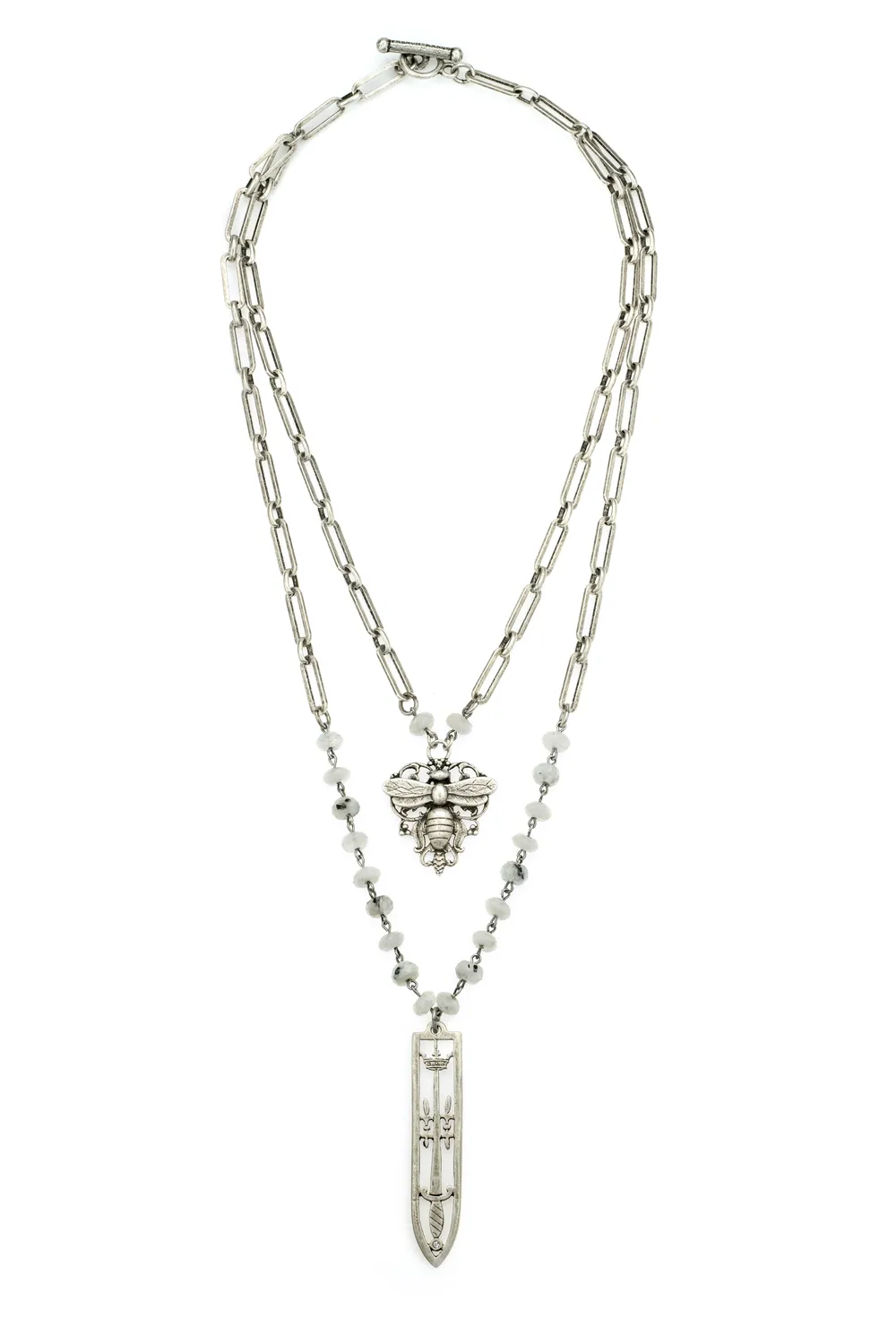 Karine Necklace - Moonstone