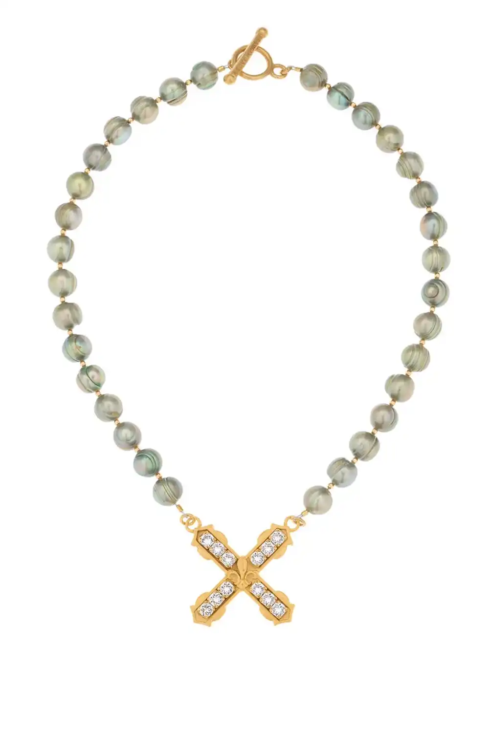 Chloe Necklace – Sage Pearl