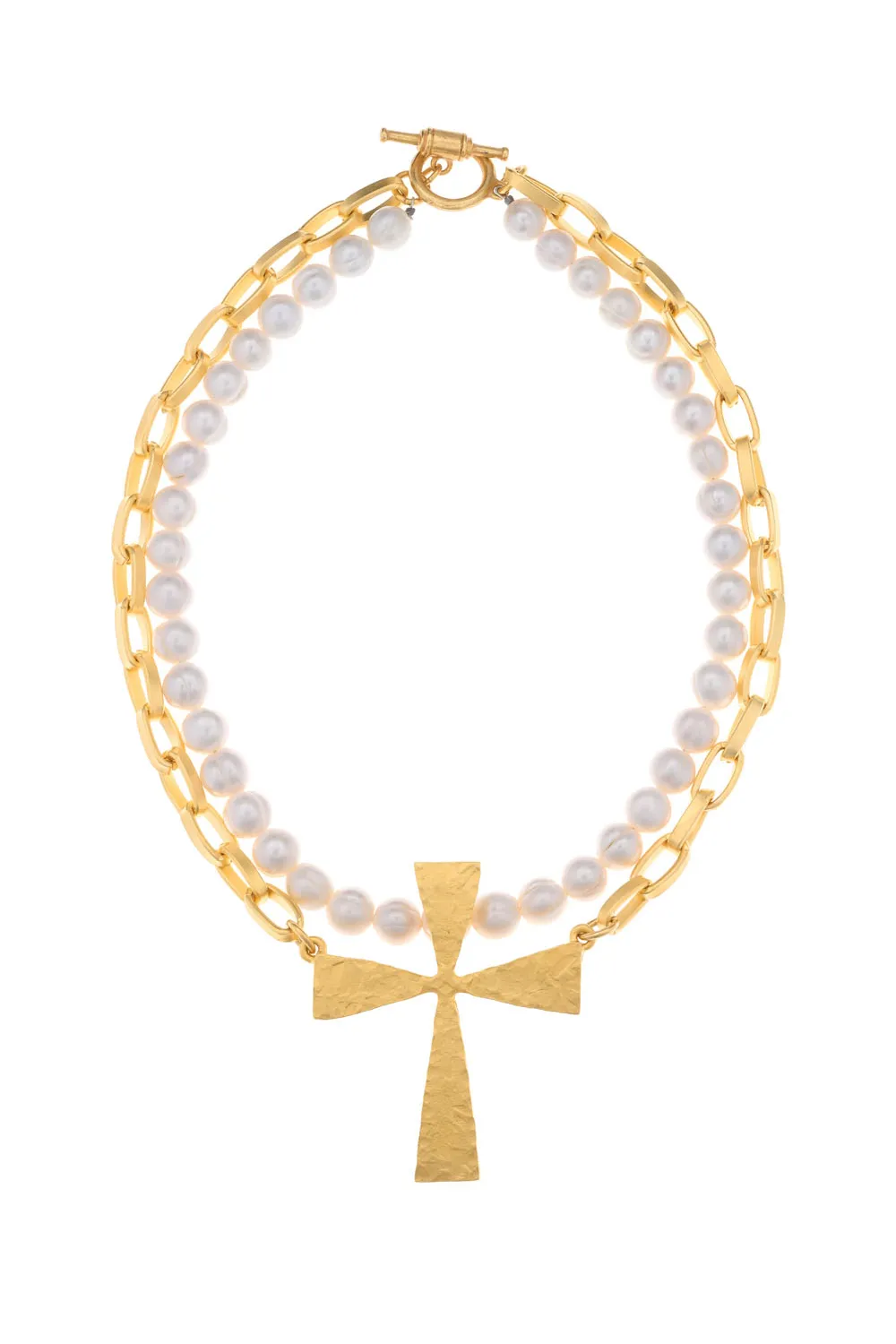 Ludivine Necklace - White Pearl