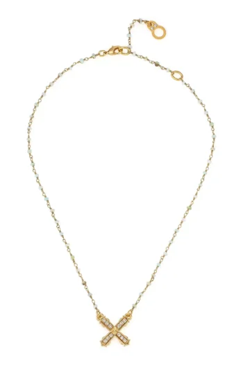Joelle Necklace - Peruvian Opal Gold