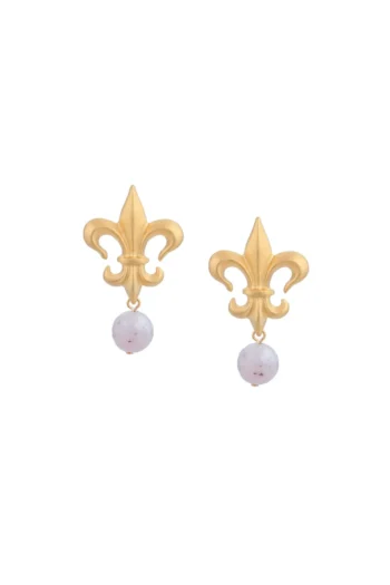 FK Fleur Earrings – Opal