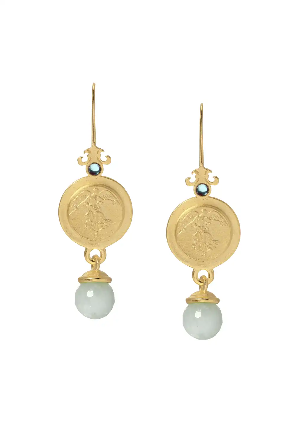 Prefere Earrings – Aquamarine
