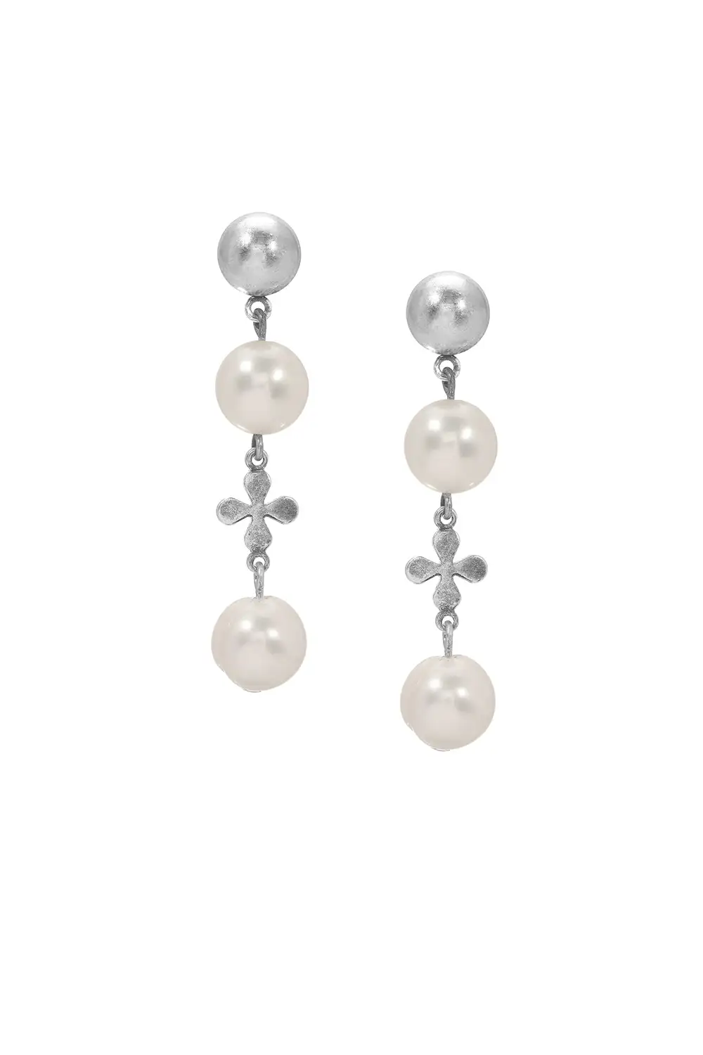 Emilie Earrings - Silver