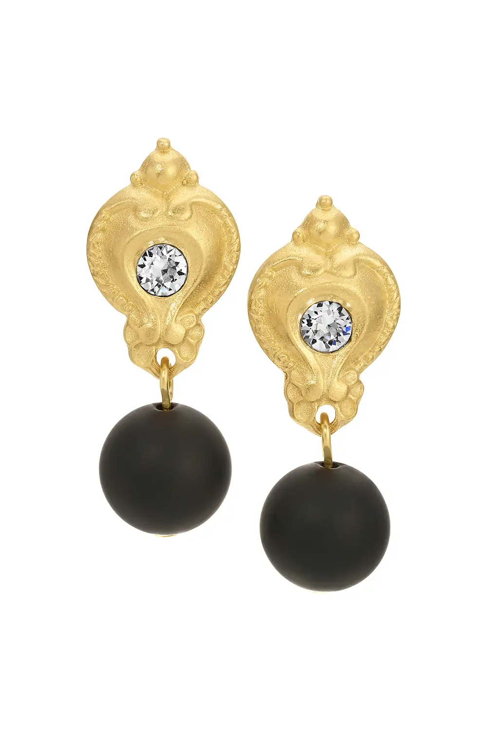 Epoque Earrings - Onyx G